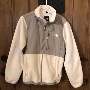 White North Face jacket